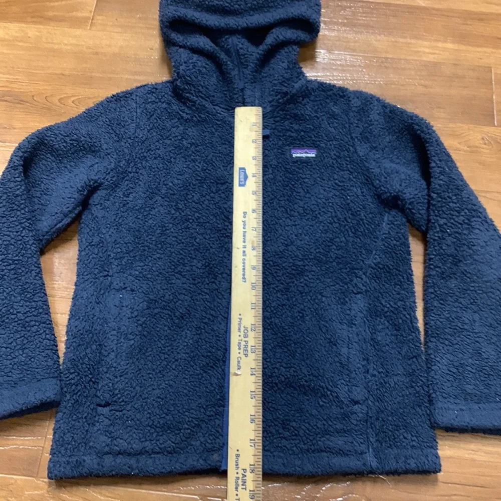 Patagonia Kids Navy Fleece Zip Hoodie
